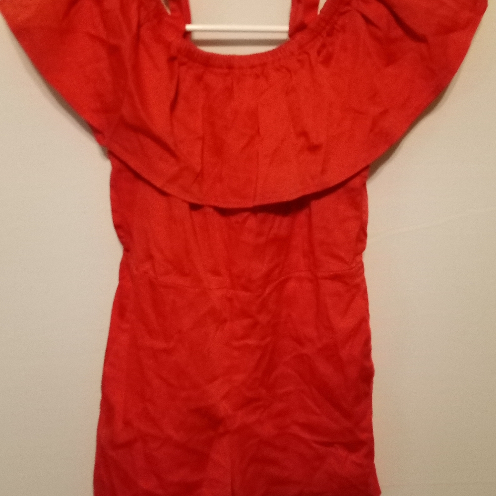 Forever 21 kids red romper